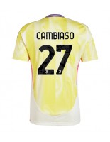 Juventus Andrea Cambiaso #27 Bortedrakt 2024-25 Korte ermer